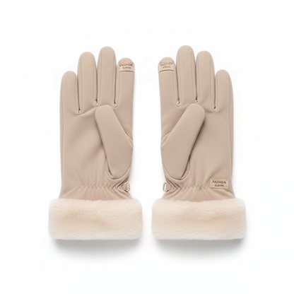 Women's plush gloves - Zorveli