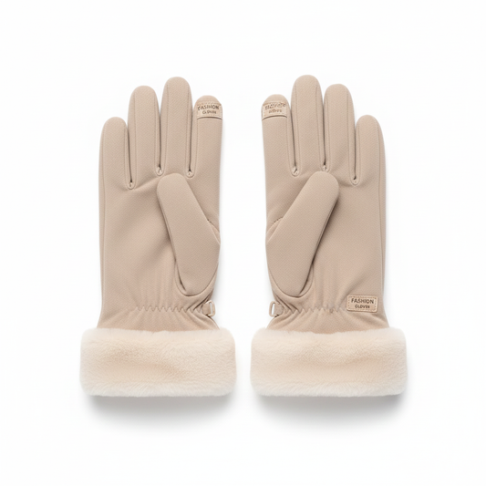 Women's plush gloves - Zorveli