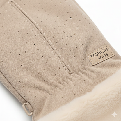 Women's plush gloves - Zorveli