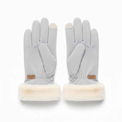 Women's plush gloves - Zorveli